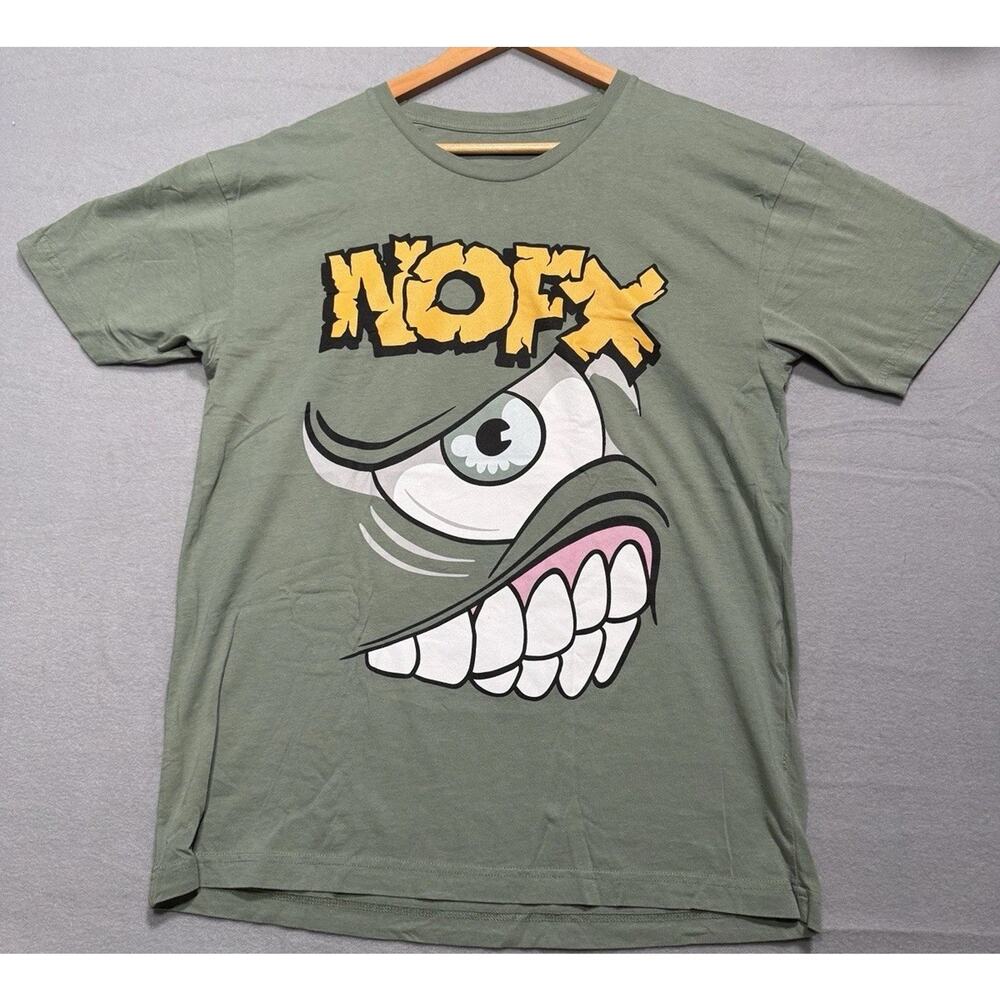 NOFX 2023 Final Mons-Tour Shirt LARGE Reissue Print Authentic Tour T-Shirt Punk